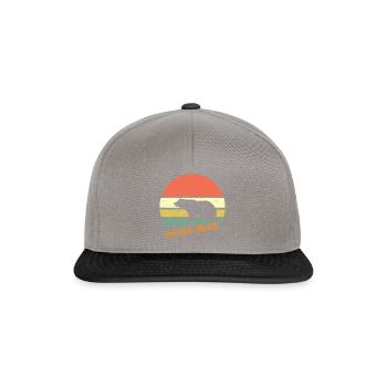 Mama Bear mother cool mothers day gift - Snapback Cap - Graphit/Schwarz - Vorne