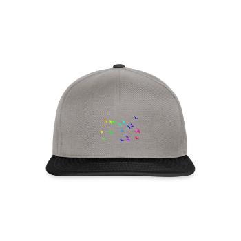 Vol d'oiseaux - Casquette snapback - gris graphite/noir - Devant