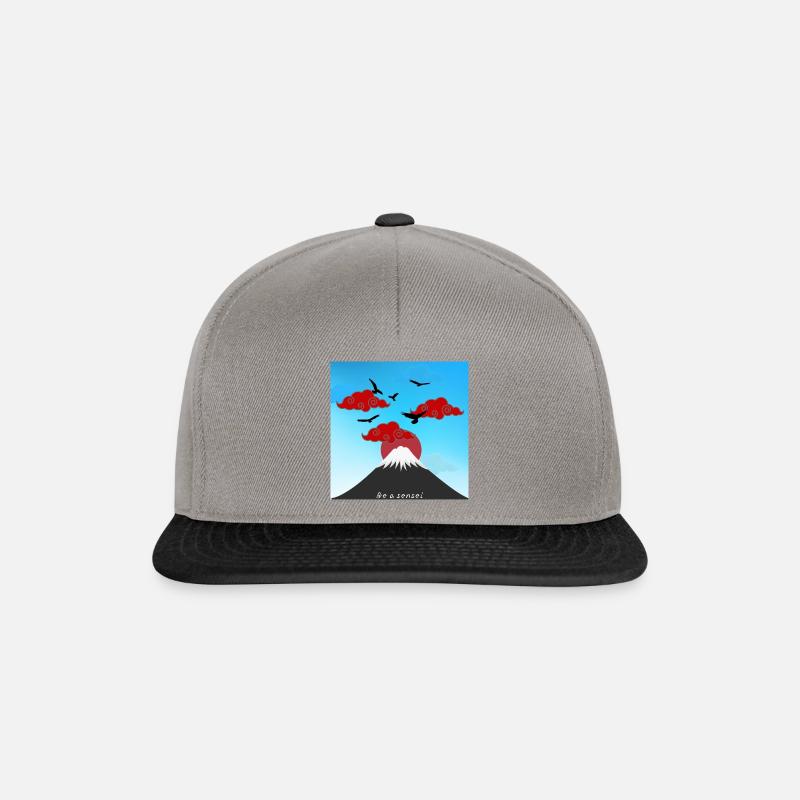 Be a sensei - Casquette snapback - gris graphite/noir