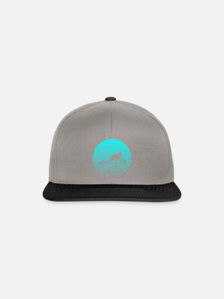 Curling - Snapback Cap - Graphit/Schwarz