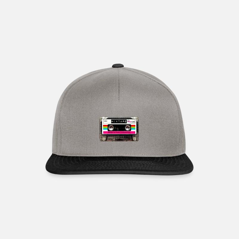 Mixtape de Mange Le Funk - Casquette snapback - gris graphite/noir