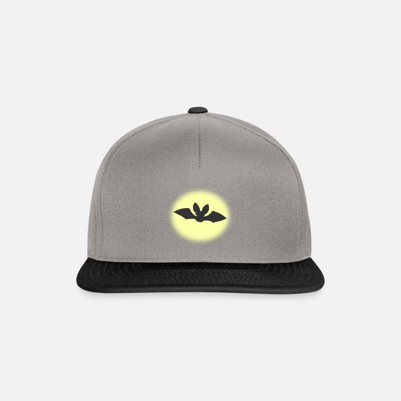 bat - Casquette snapback - gris graphite/noir