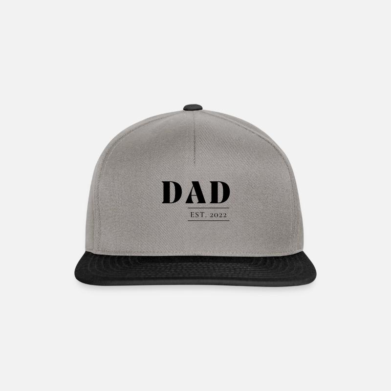 DAD Est 2022 - Snapback Cap - graphite/black