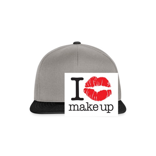 i love makeup - Snapback Cap