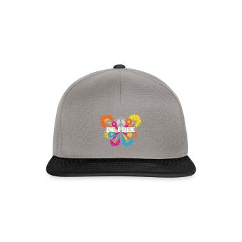 Hippy Free - Snapback Cap - Graphit/Schwarz - Vorne
