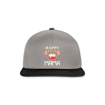 Idée cadeau de mère pour l’anniversaire Meilleure mère - Casquette snapback - gris graphite/noir - Devant