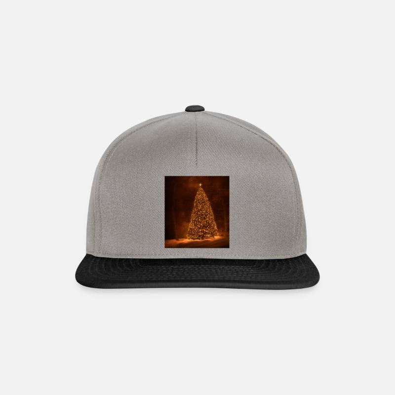 Arbre de Noël - Casquette snapback - gris graphite/noir