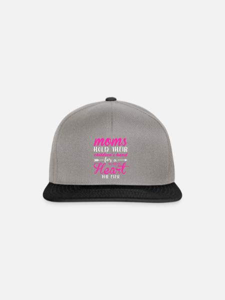 Mutterliebe - Snapback Cap - Graphit/Schwarz
