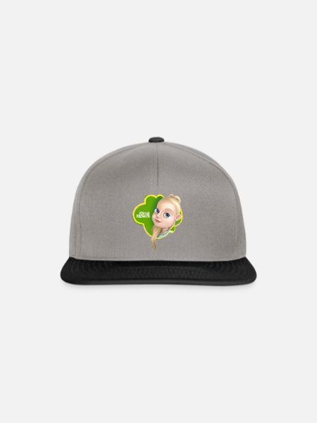 KoboldKroniken Clara-mit-C - Snapback Cap - Graphit/Schwarz