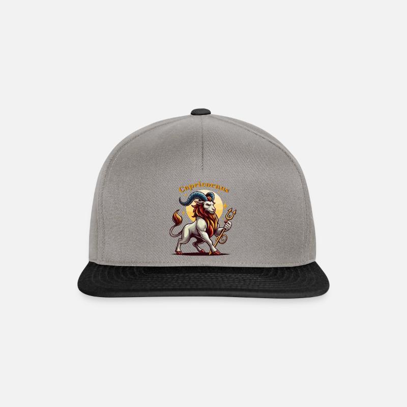 Steinbock Steinbock - Snapback Cap - Graphit/Schwarz