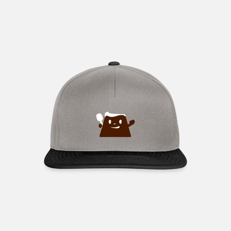 ChocolatePuddi - Snapback Cap - Graphit/Schwarz