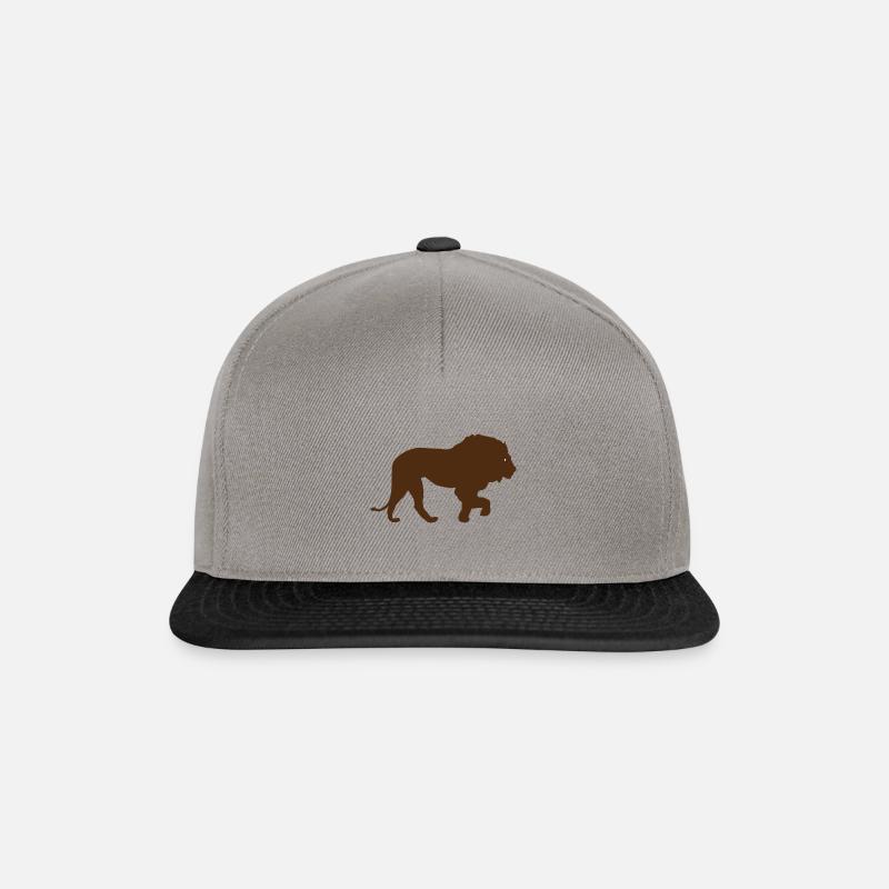 Löwe - Snapback Cap - Graphit/Schwarz