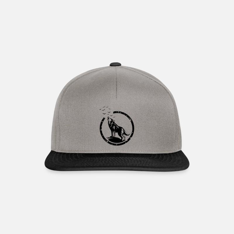 Wildwolf - Snapback Cap - graphite/black
