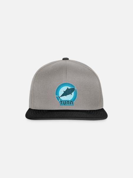 Thunfisch - Snapback Cap - Graphit/Schwarz