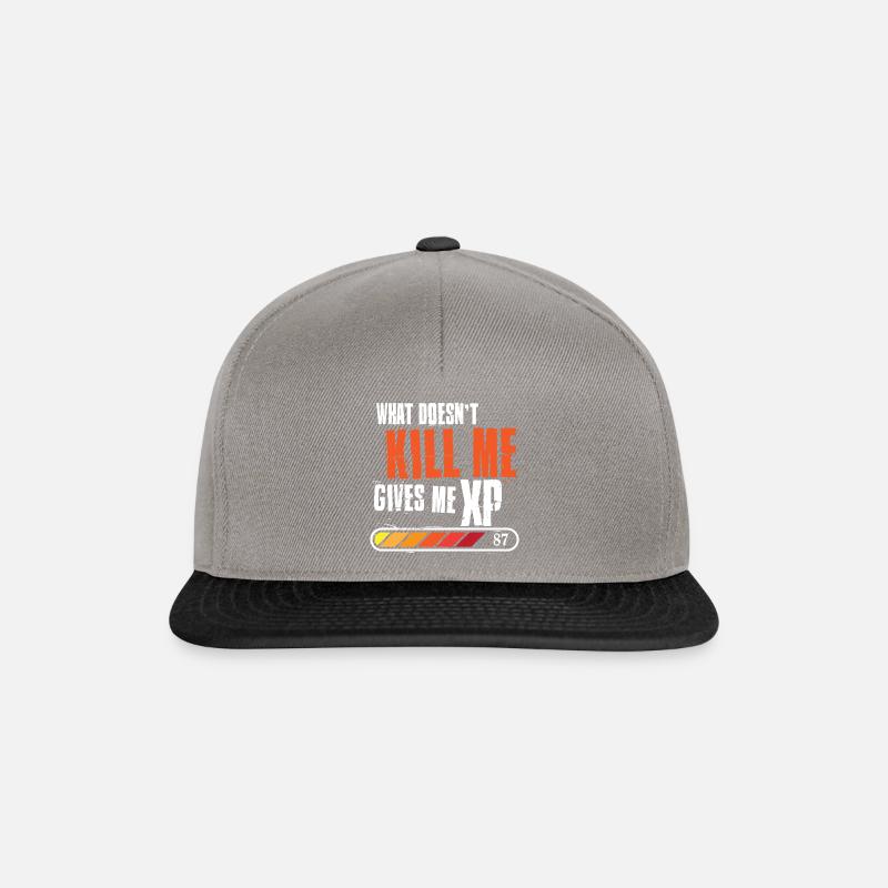 Gamer - Snapback Cap - graphite/black