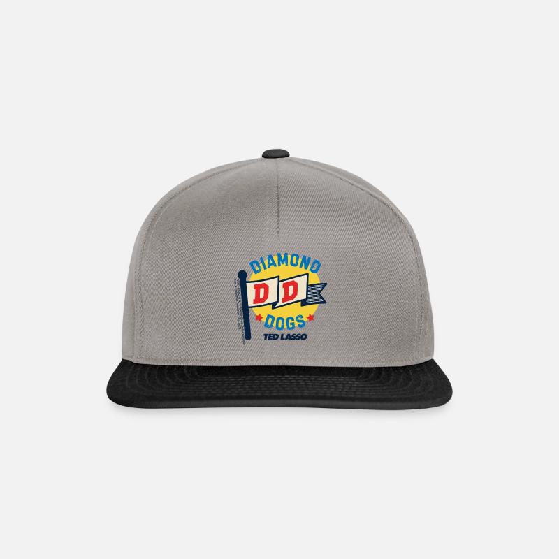 Ted Lasso Diamond Dogs Flag - Czapka typu snapback - grafitowy/czarny