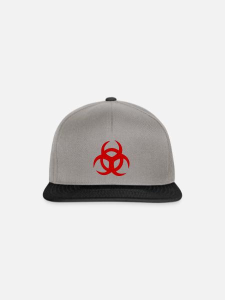 Giftig - Snapback Cap - Graphit/Schwarz