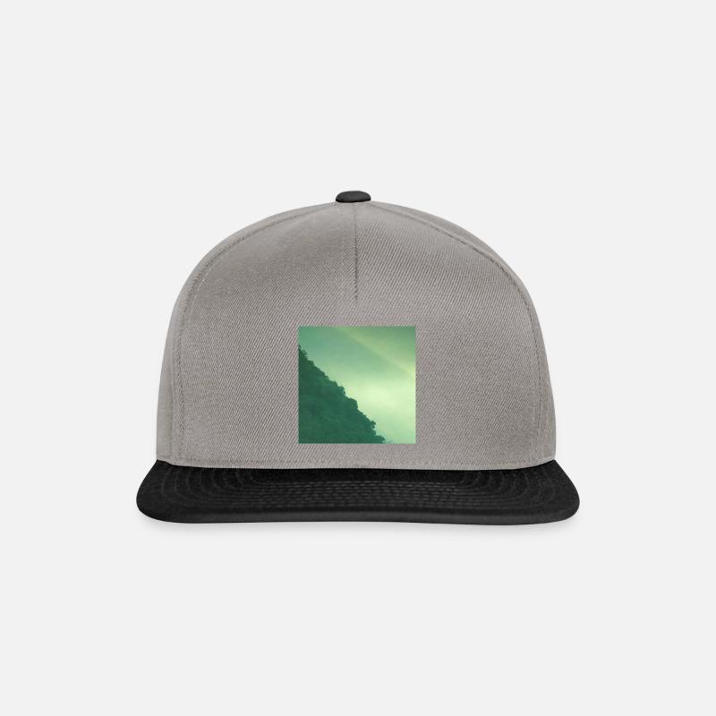 Bergwald - Snapback Cap - Graphit/Schwarz