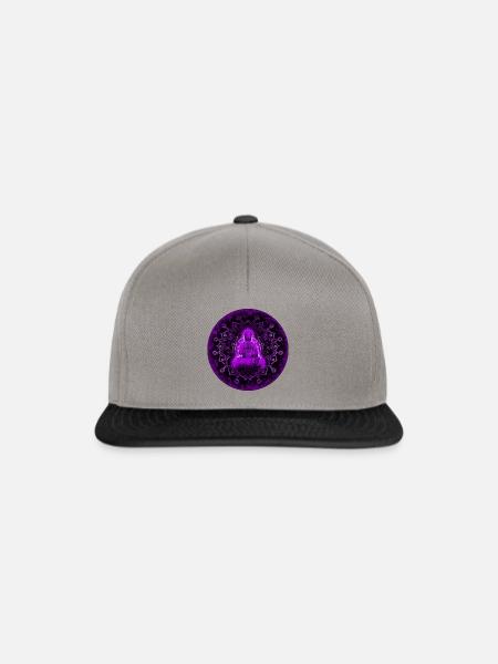 Buddha - Snapback Cap - Graphit/Schwarz