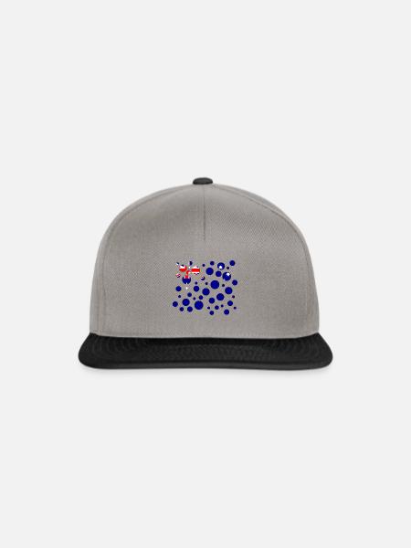 Australia - Snapback Cap - Graphit/Schwarz