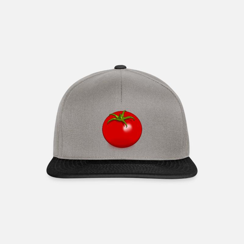 Tomate - Snapback Cap - Graphit/Schwarz