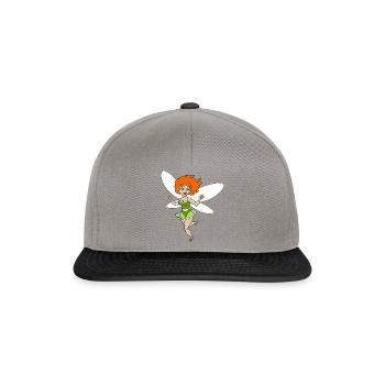 Fee Elfe Feenstaub - Snapback Cap - Graphit/Schwarz - Vorne