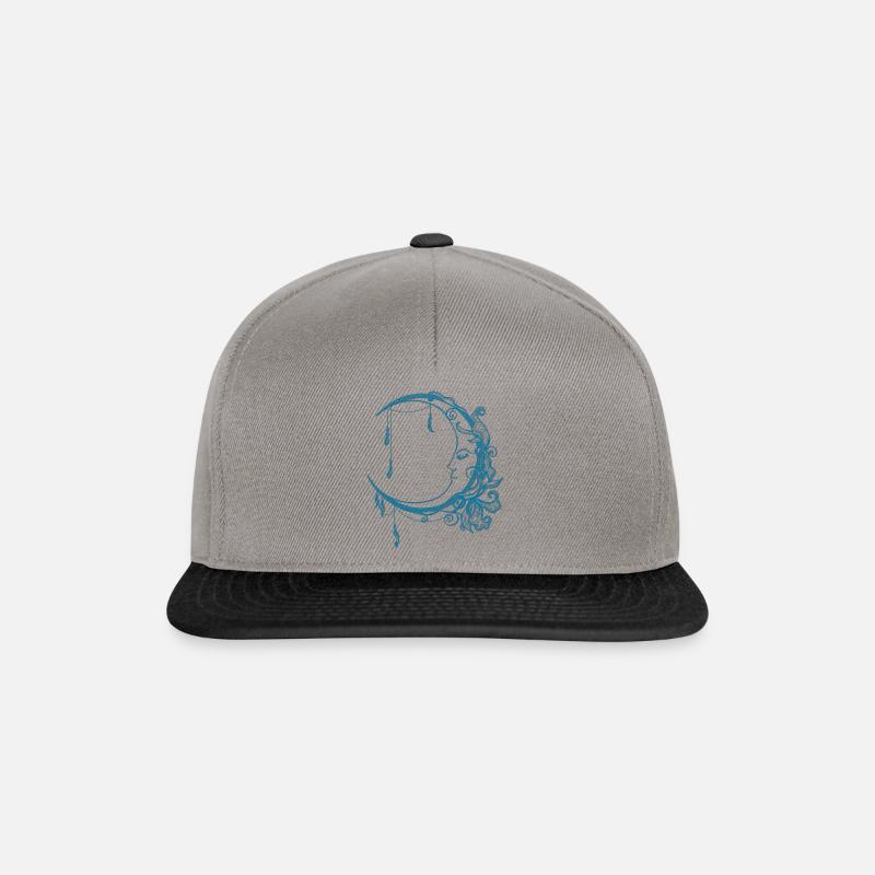 Moon Time - Moon Time - Casquette snapback - gris graphite/noir
