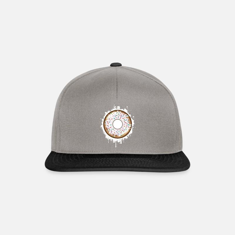 Donut - Snapback Cap - Graphit/Schwarz