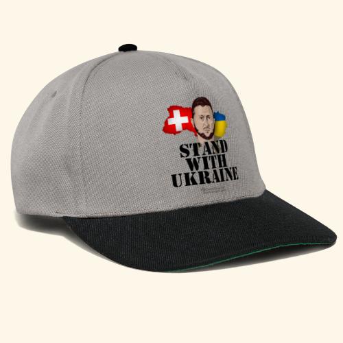 Ukraine Schweiz Unterstützer Design - Snapback Cap