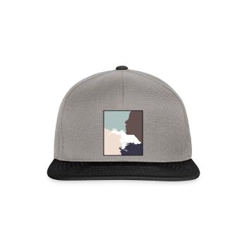 Ein Hauch von Entspannung und Sinnlichkeit - Snapback Cap - Graphit/Schwarz - Vorne