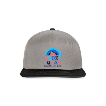 Goose Squad Wildlife Bird Nature Geese - Snapback Cap - graphite/black - Front