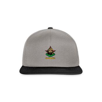 Sauve-toi, Sauveur ennuyé - Casquette snapback - gris graphite/noir - Devant