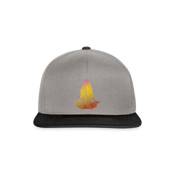 Lotus Tiger Yoga - Snapback Cap - Graphit/Schwarz - Vorne
