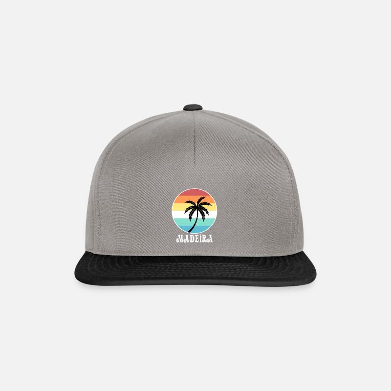 Madeira - Snapback Cap - Graphit/Schwarz