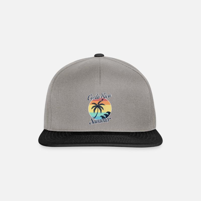 Costa Rica - Snapback Cap - Graphit/Schwarz