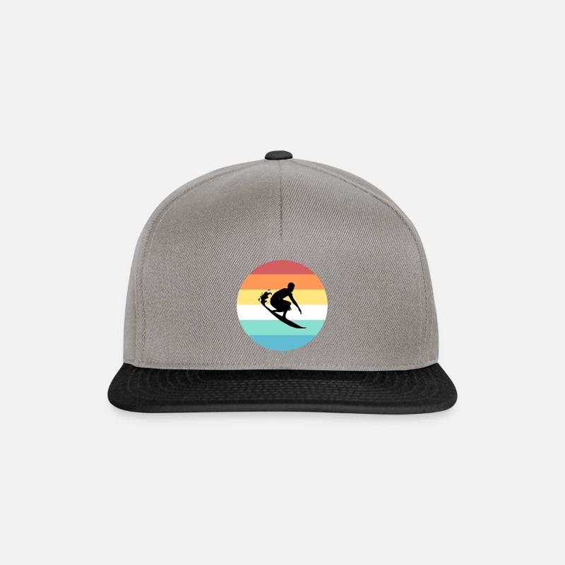 Surfer - Snapback Cap - Graphit/Schwarz