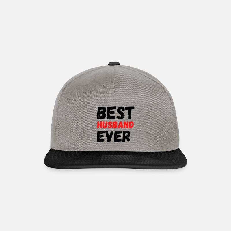 Best Husband Ever - Snapback Cap - graphite/black