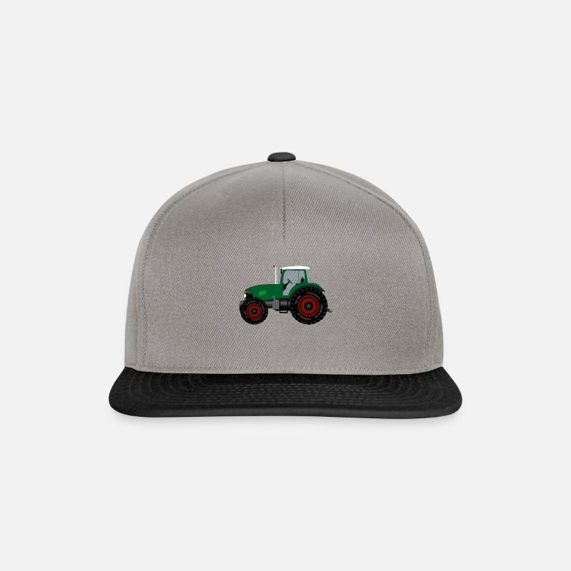 Trecker Bauer Landwirtschaft - Snapback Cap - Graphit/Schwarz