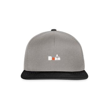 Willkommen in Bonn. - Snapback Cap - Graphit/Schwarz - Vorne