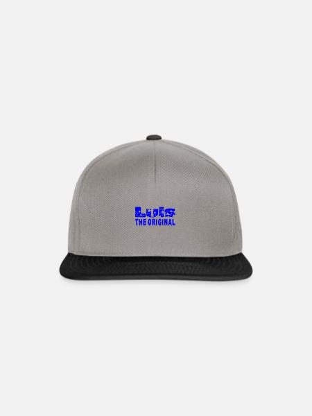 Luis - Snapback Cap - Graphit/Schwarz