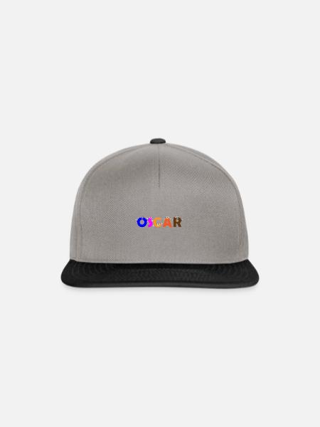 Oscar - Snapback Cap - Graphit/Schwarz