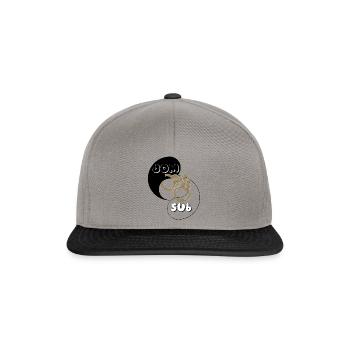 Dom Sub - Snapback Cap - Graphit/Schwarz - Vorne