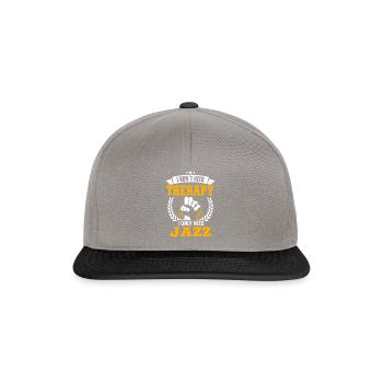 Jazz - Snapback Cap - Graphit/Schwarz - Vorne