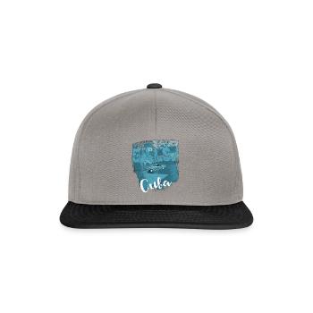 Salsa Cuba Havana vintage T-shirt for dancers - Snapback Cap - graphite/black - Front