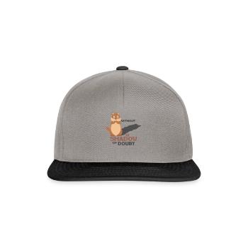 Without A Shadow of Doubt - Snapback Cap - graphite/black - Front