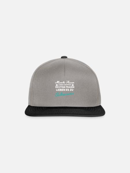 Schreiner - Snapback Cap - Graphit/Schwarz