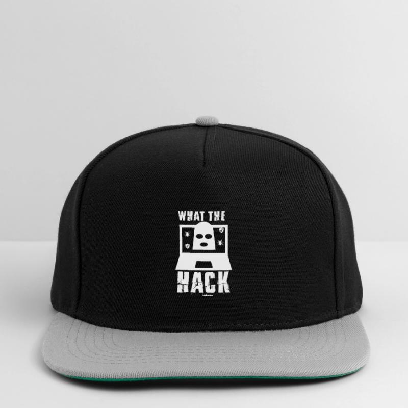 Lustig, was der Hack Hacker oder Computer Geek Geschenk Snapback Cap