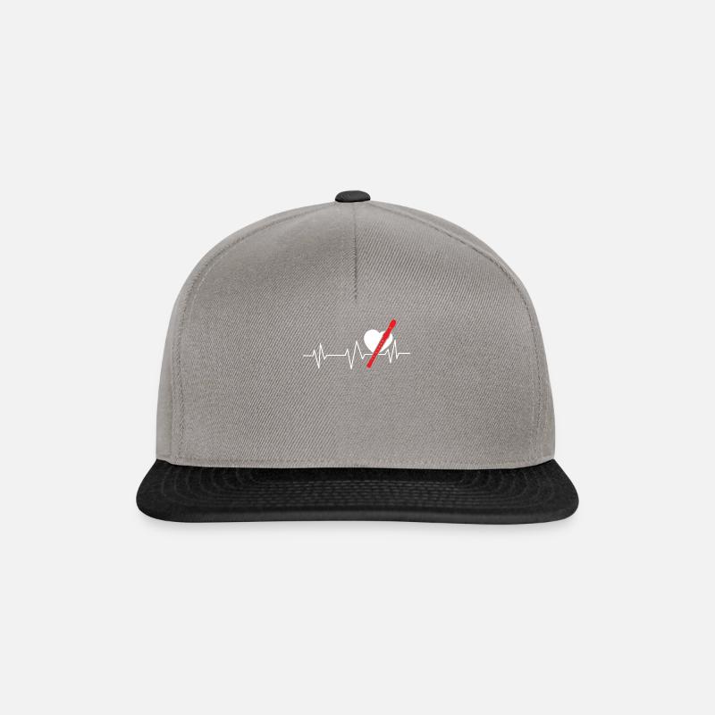 Flûte à bec flûte à bec - Casquette snapback - gris graphite/noir