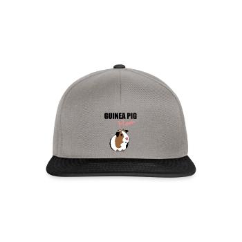 Cobaye Maman - Casquette snapback - gris graphite/noir - Devant