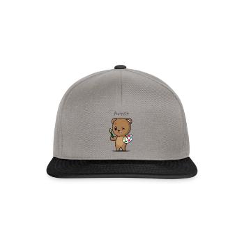 Künstler Süß - Snapback Cap - Graphit/Schwarz - Vorne